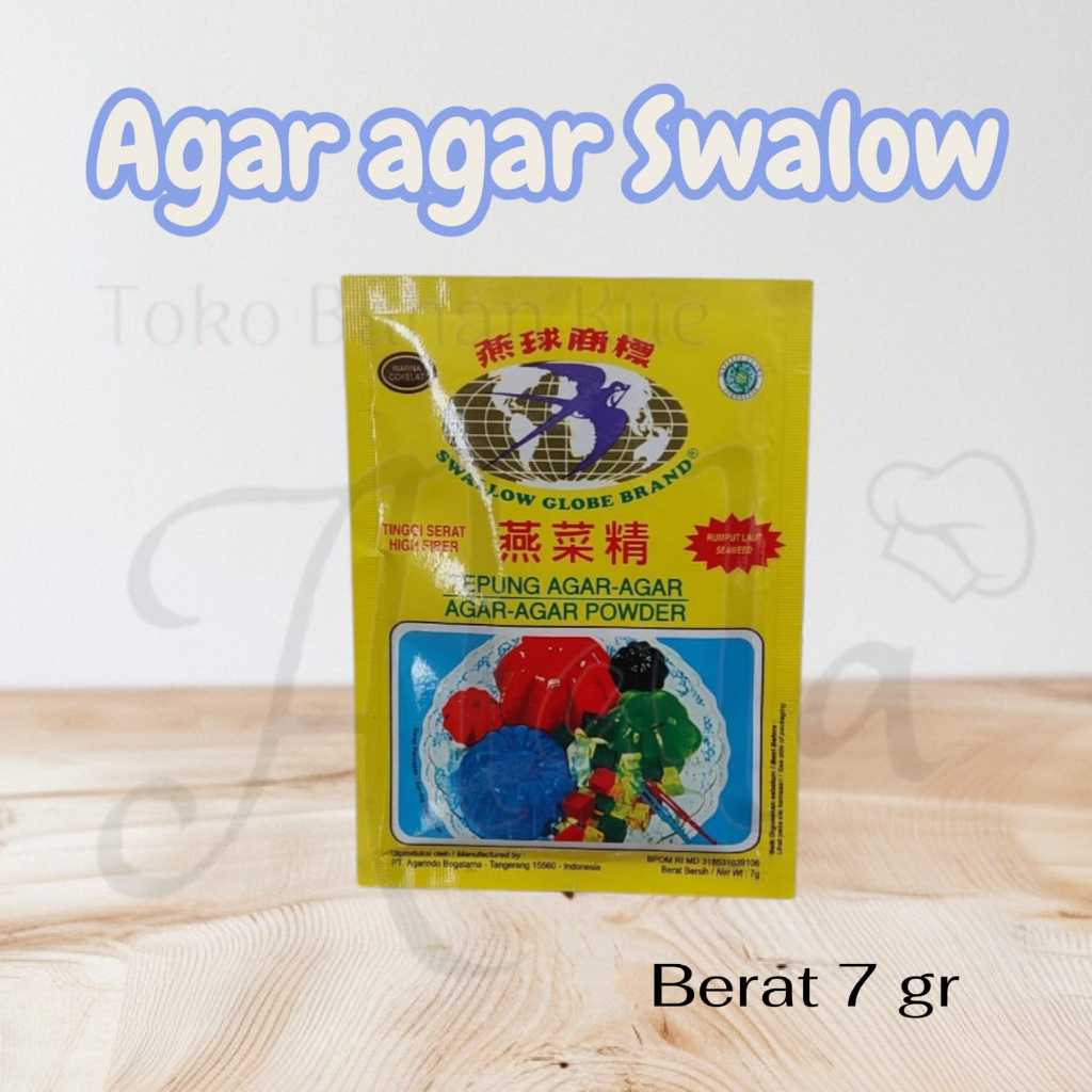 

Swallow Agar Agar Plain / agar agar / powder