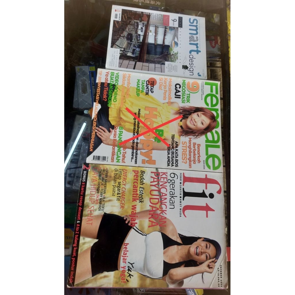 Majalah bekas bahasa Indonesia 3 bh