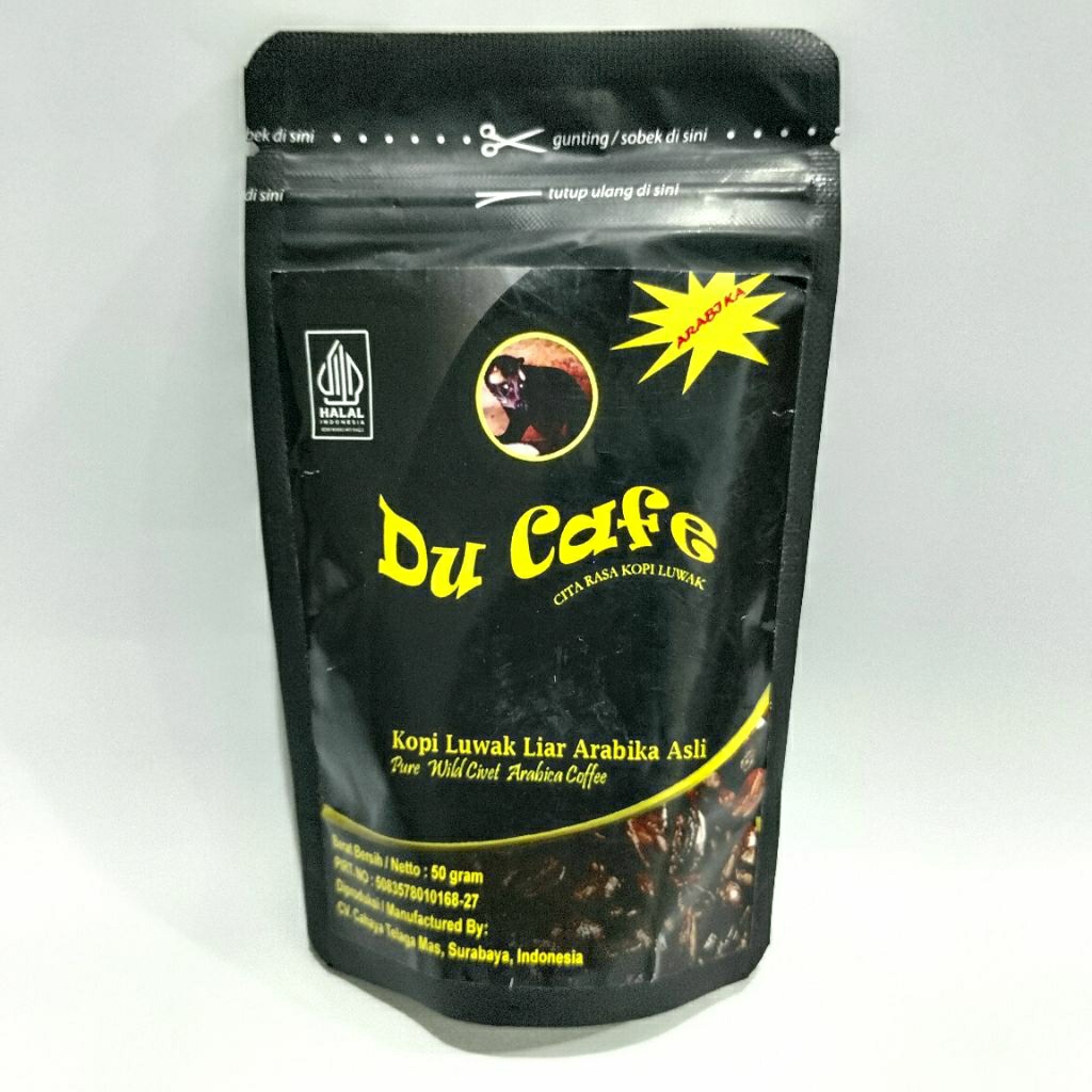 

DUA PUTRA TANJUNG | KOPI LUWAK ASLI ARABICA | DU CAFE