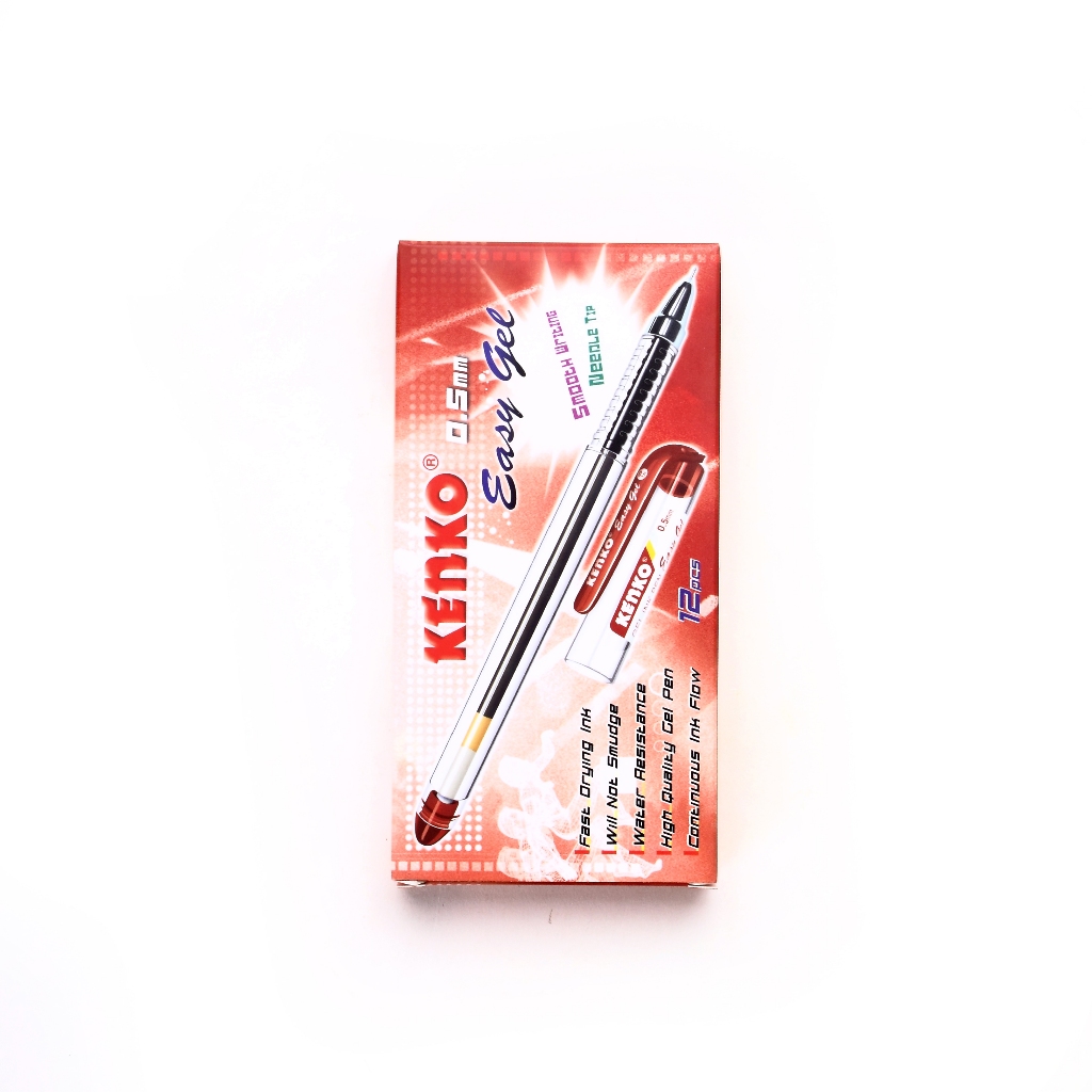 

KENKO - Pulpen 0.5mm Easy gel Warna - Lusin