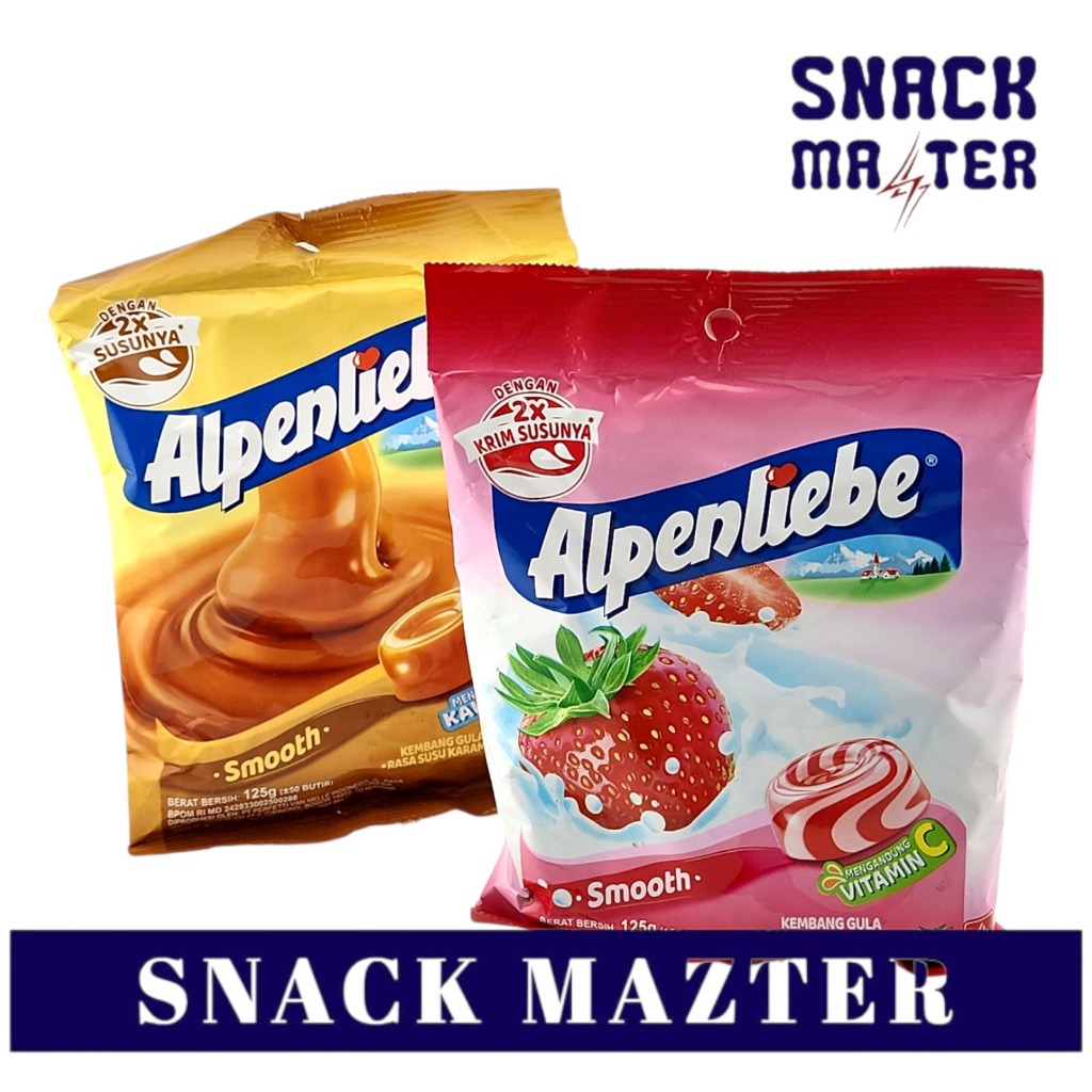 

Alpenliebe Smooth Candy Zak - Netto 125gr
