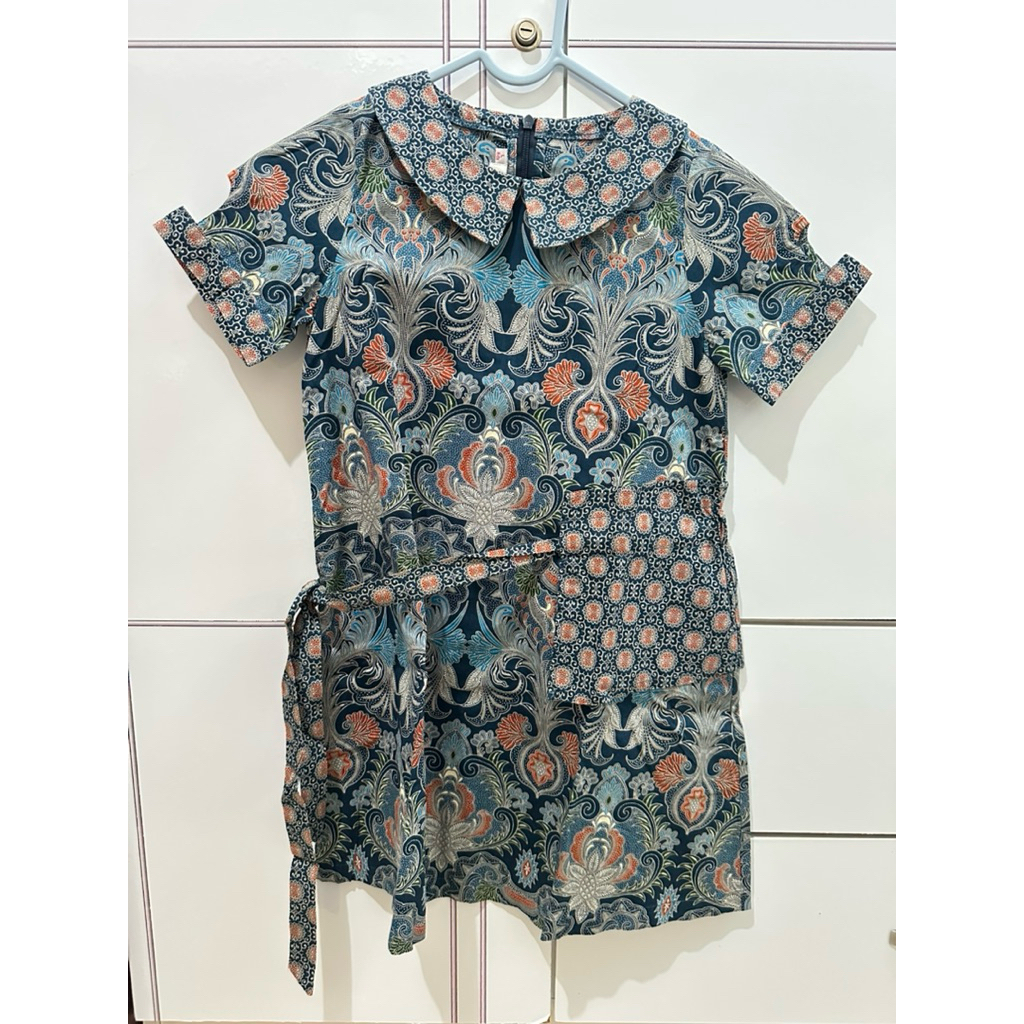 Dress Batik Anak Batik Keris / Baju Batik Anak Batik Keris