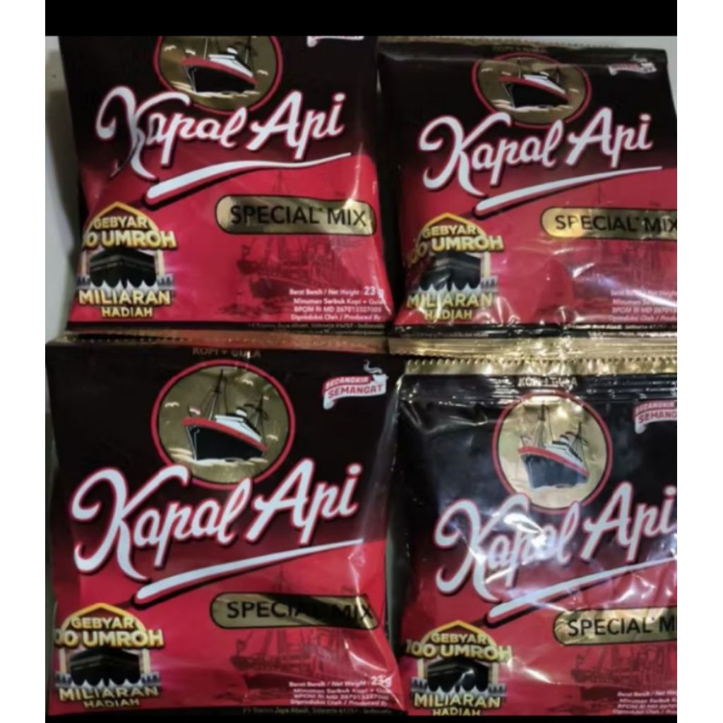 

Kopi kapal api mix 1 renceng 10 PCS