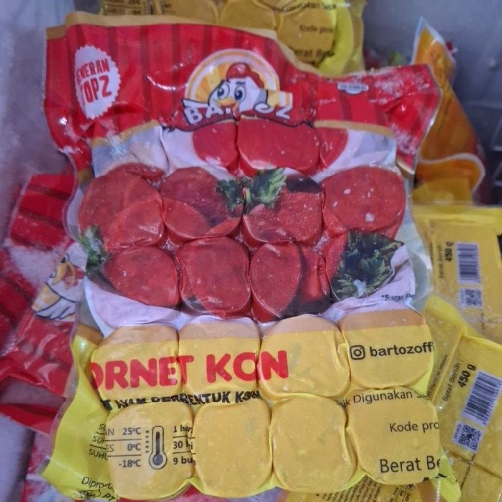 

BARTOZ KORNET KOIN AYAM 450g