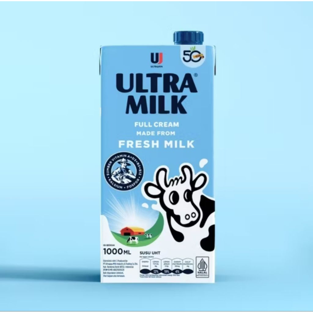 

Susu UHT Ultra Milk 1000ml