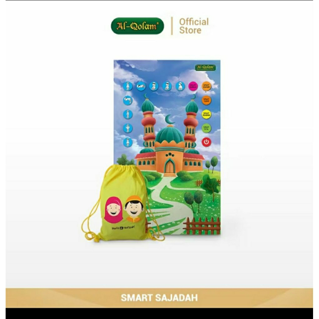 Smart sajadah edukatif Al-qolam (ORIGINAL)
