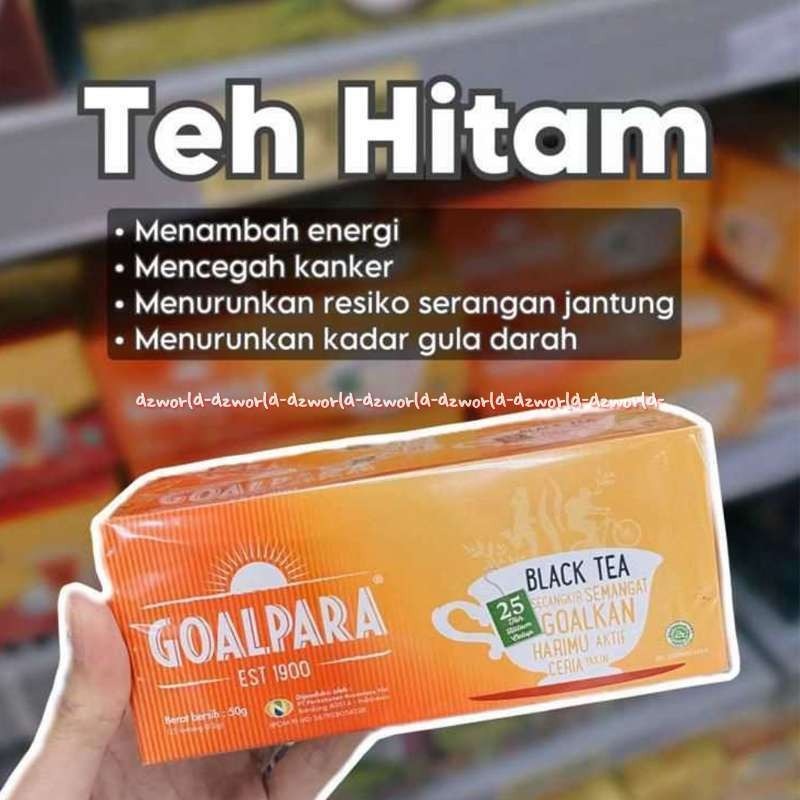 

[oddsolshop] pekanbaru/Goalpara Teh Hitam Celup 25