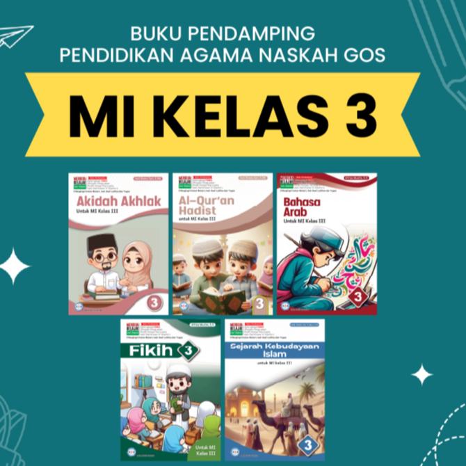 Buku Pendamping Pendidikan Agama Naskah Gos Untuk Kelas 3 MI