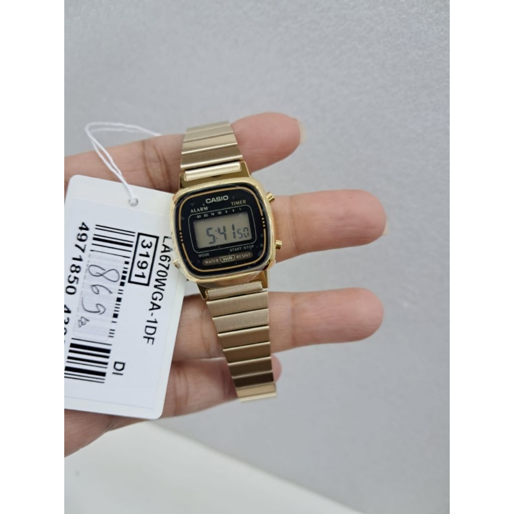 Jam Tangan Cewek Casio  LA670WGA-1DF original