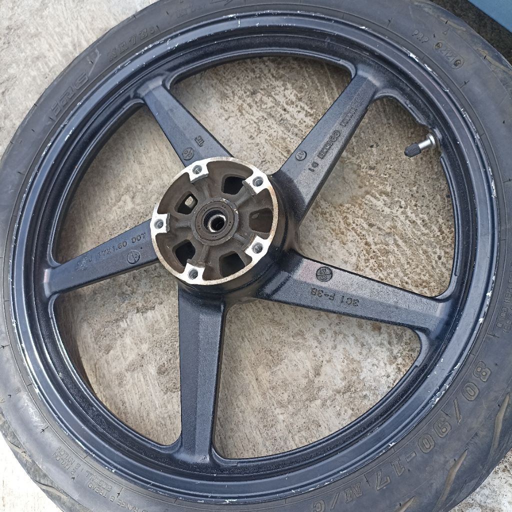 Original velg racing standar pelek depan 3C1 17x1.60 Yamaha Vixion old lama