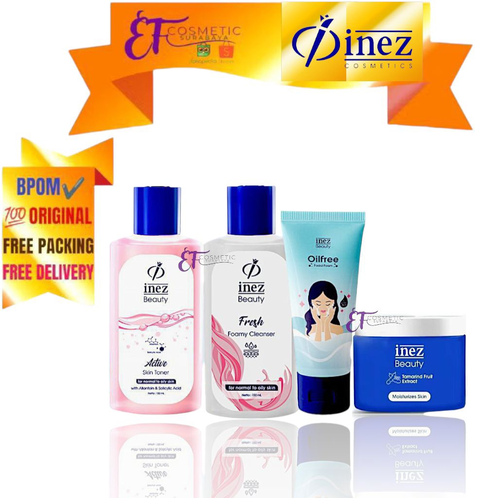 INEZ Paket Skincare Untuk kulit berminyak&kombinasi