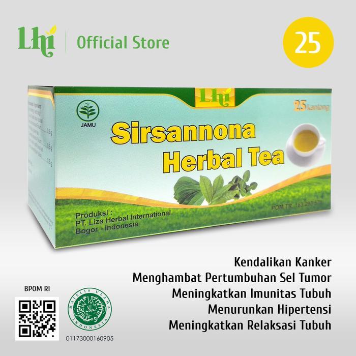 

Teh celup Sirsannona Herbal Tea Liza Herbal untuk Kanker & Tumor