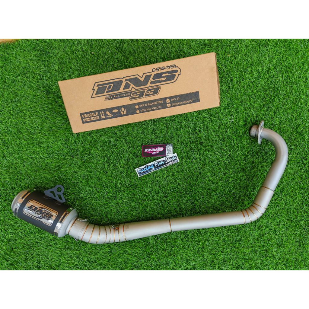Knalpot Racing Kompetisi Satria FU Porting 150cc - 200cc - ORIGINAL DNS 33