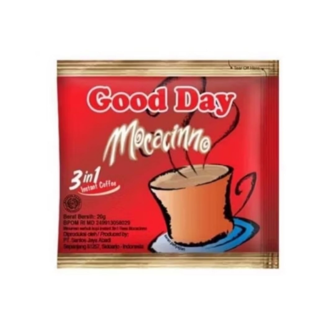

Goodday Moccacino 1 renteng isi 10 sachet
