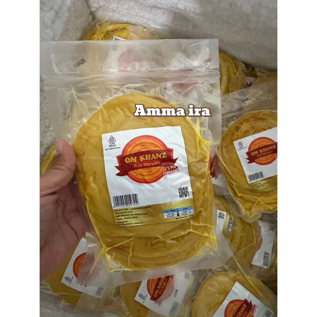 

Roti maryam / cane original Om khanz isi 5