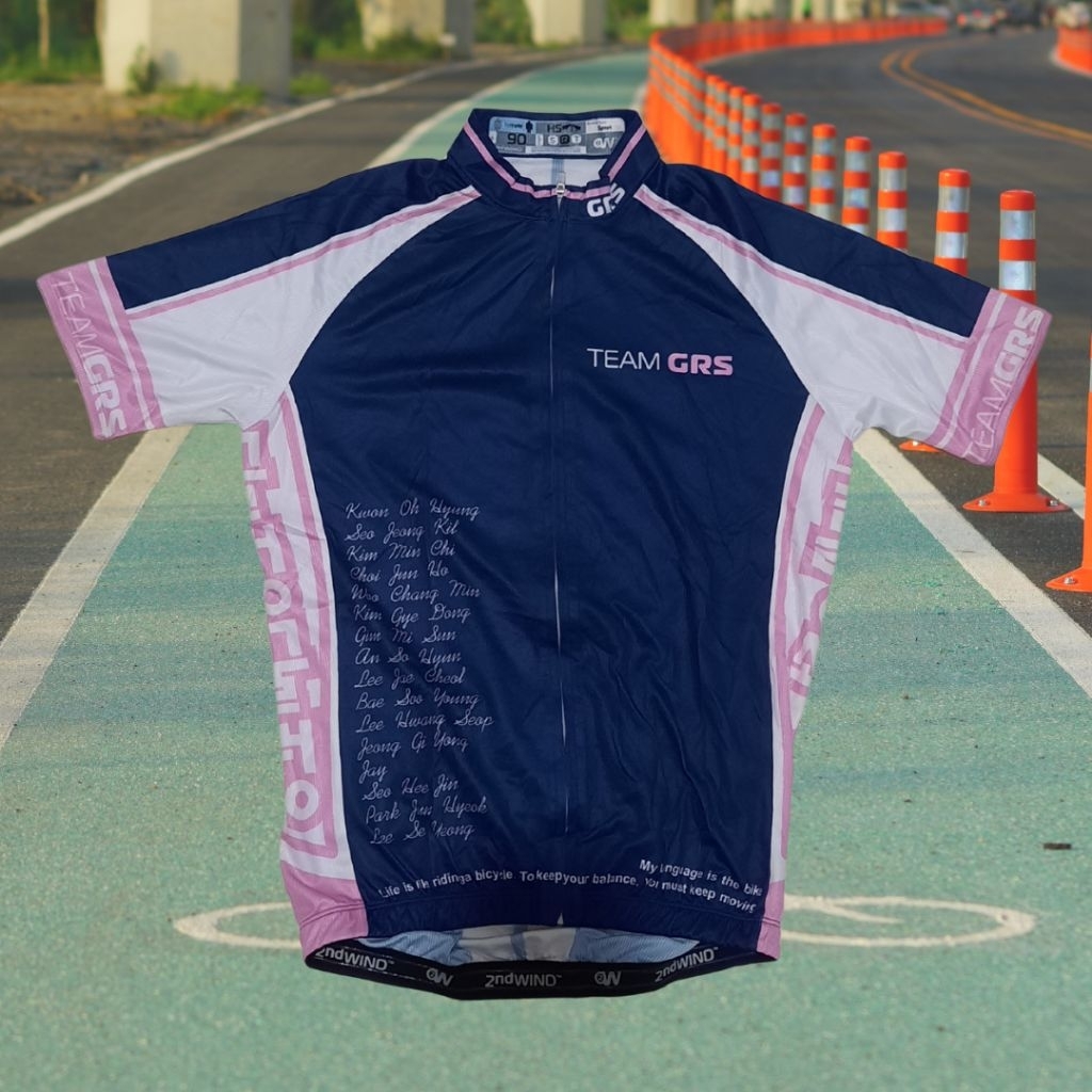 Jersey Sepeda Team GRS Korea (preloved)