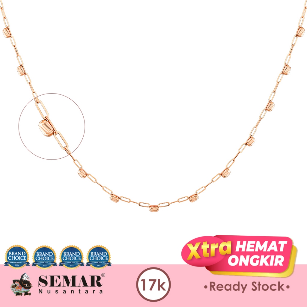 Kalung Emas Yovanka Gold 17K Semar Nusantara