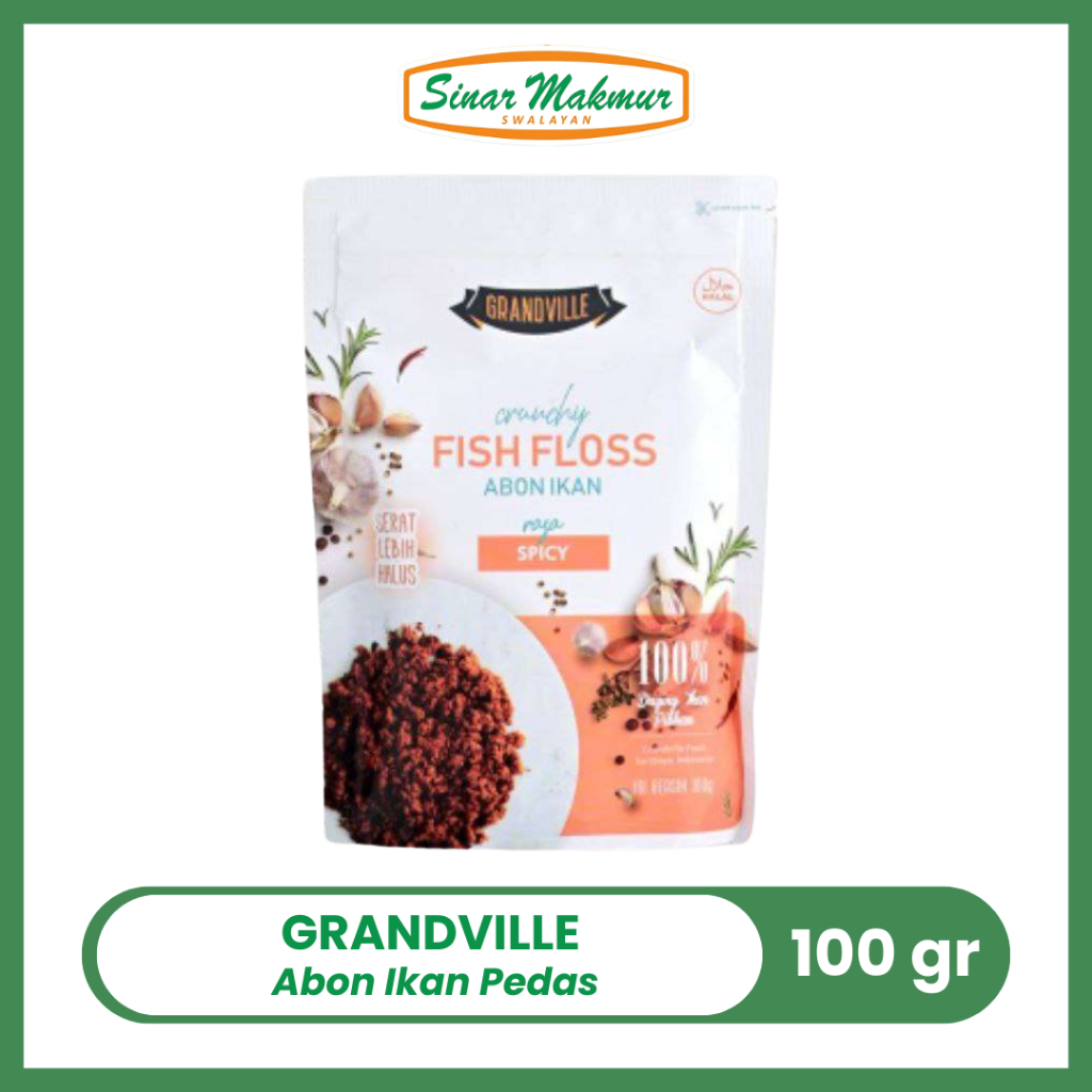 

Grndville Abon Ikan Original/Pedas 100gr