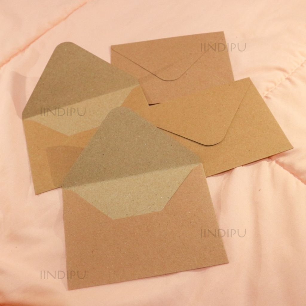 

Amplop Aestetic Rustic Kraft Hadiah Kado