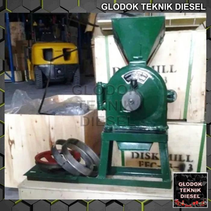 MESIN PENEPUNG / PENGGILING TEPUNG FFC 15 + DINAMO MOTOR 1 HP 2 HP GILING TEPUNG FFC15 OROGINAL TERB