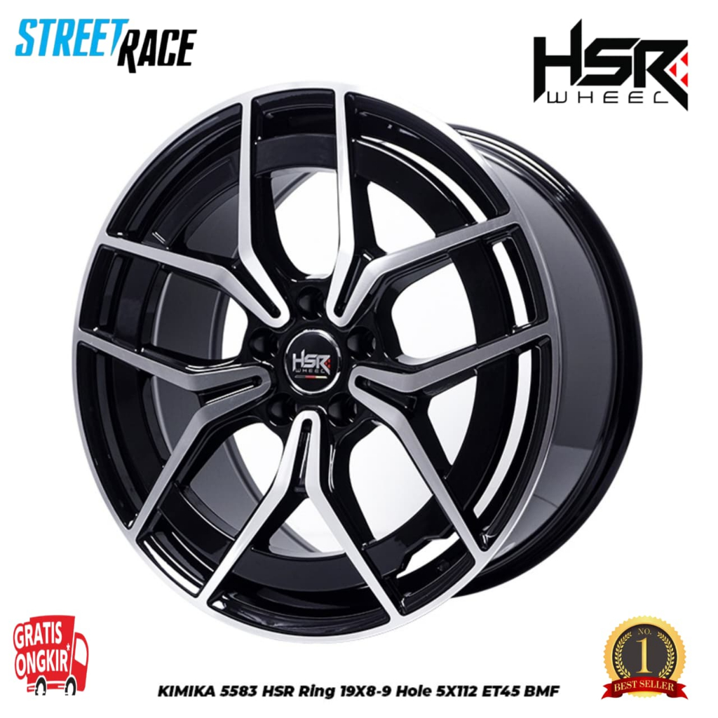 VELG RACING RING 19 HSR KIMIKA COCOK BUAT MOBIL BMW CRV CAMRY DLL