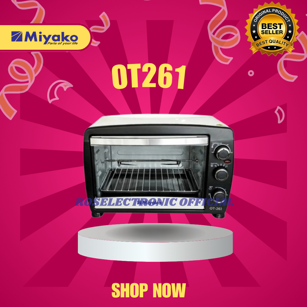 Oven Toaster Miyako OT261 26L/OT-261/OT 261/Oven Miyako/Miyako Oven/Oven Toaster/Oven Murah Miyako
