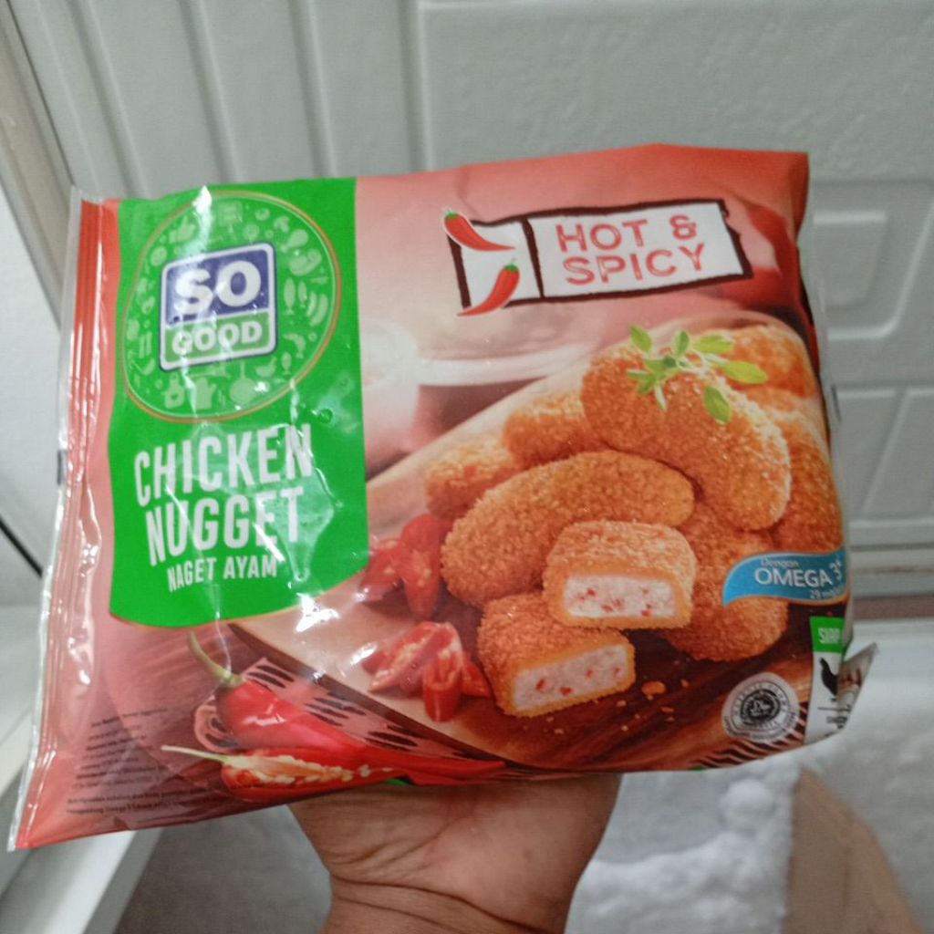 

so good chicken nugget hot & spicy UK 400 gr