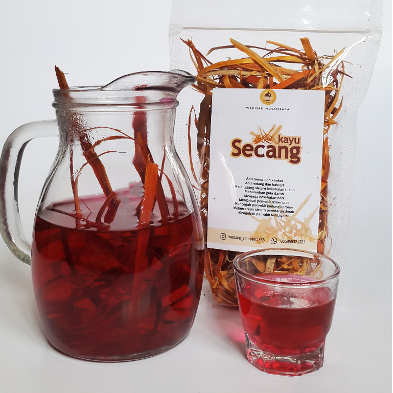 

Bisa COD! Pouch Besar KAYU SECANG SERUT / TEH SECANG SAPPAN WOOD