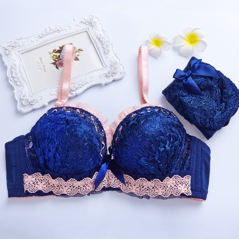 TERBARU SET BRA BH + CELANA DALAM , PAKAIAN DALAM CEWEK WANITA REMAJA BAHAN IMPORT KOREA KR096 KAWAT