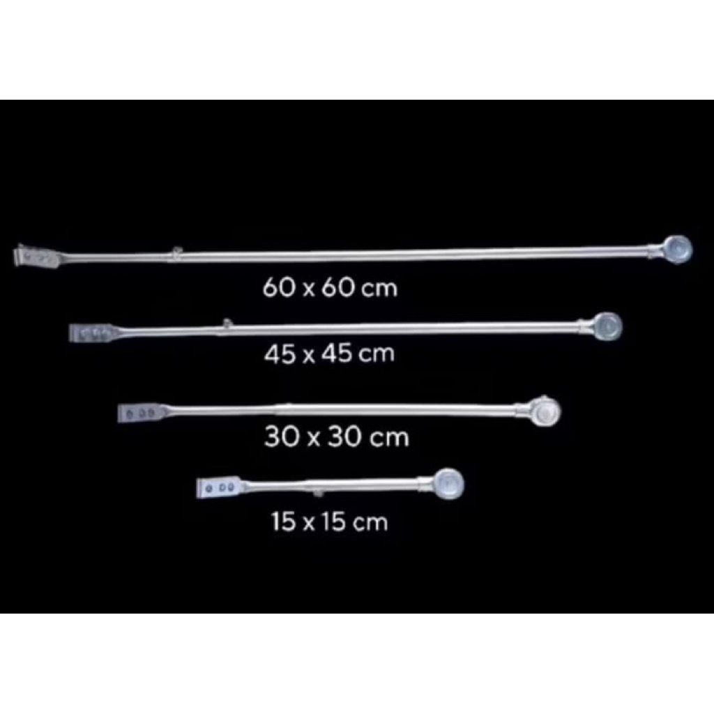 hanger rel fleksibel 15 cm , 30 cm, 45 cm, 60 cm