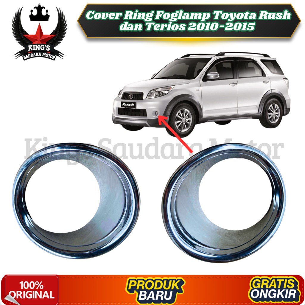 Cover Ring Foglamp Toyota Rush dan Terios 2013-2015 Best Seller Termurah