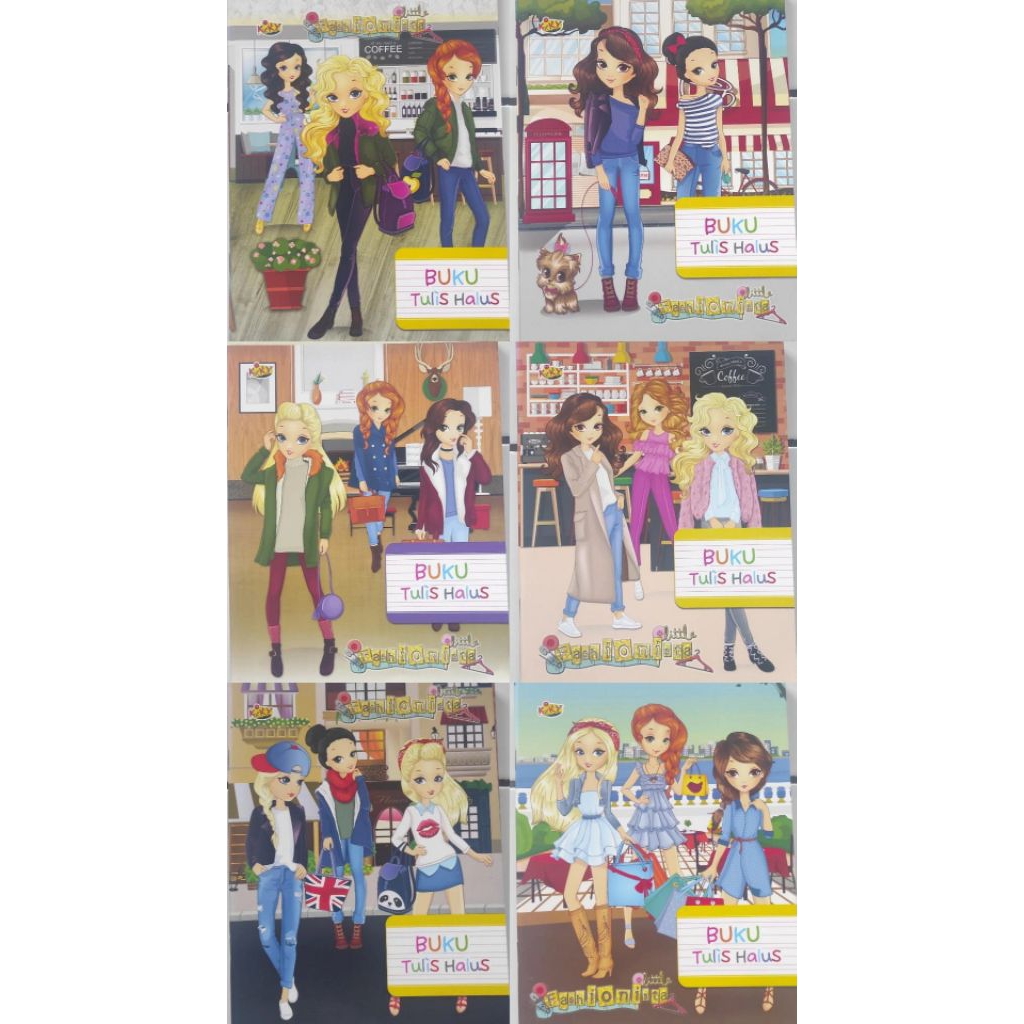 

Buku Tulis Halus Merk Kiky (Satuan, Isi 38 Lembar)