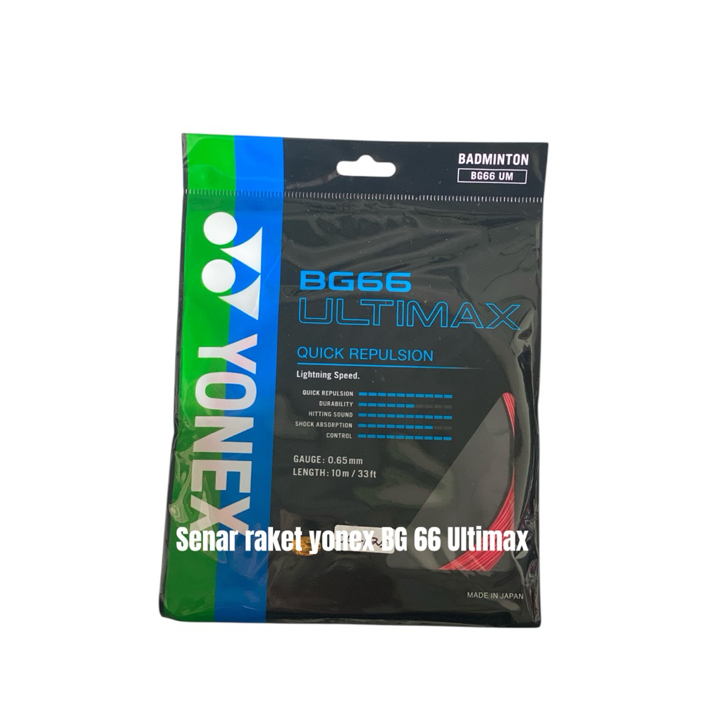 Senar Raket Yonex BG 66 Ultimax Original