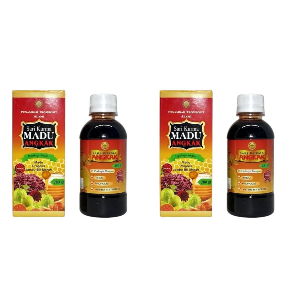 

2 PCS Madu Sari Kurma Angkak Harmoni Plus Herbal – 280 g – BPOM