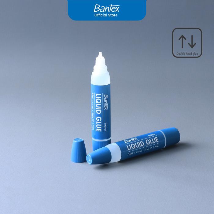

Bantex Lem Cair Transparan 35 ml / Liquid Glue Dengan 2 Aplikator Cepat Kering BH8004