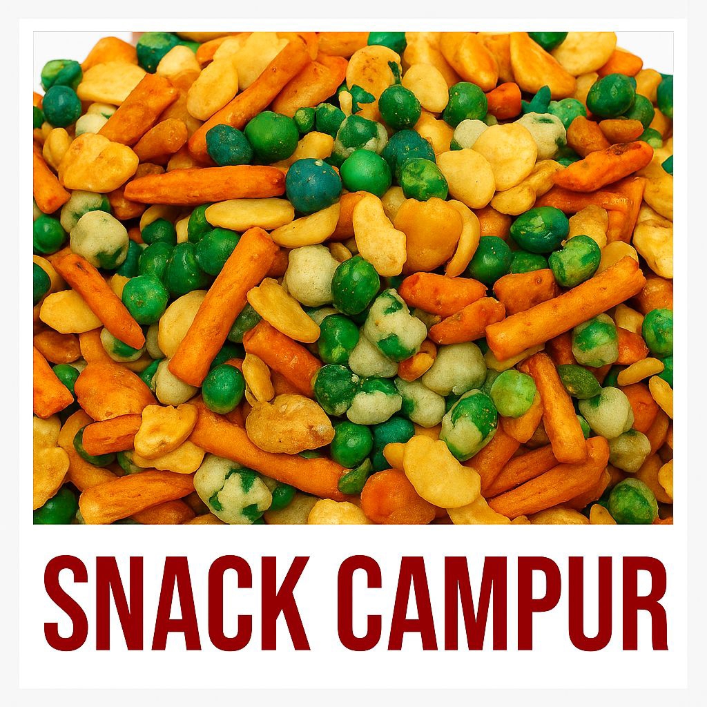 

KACANG CAMPUR 60 gr//Teman asik setiap saat