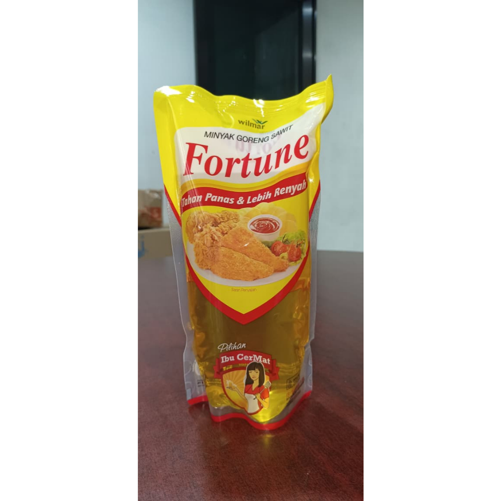 

Minyak Goreng Merk Fortune 1 Liter