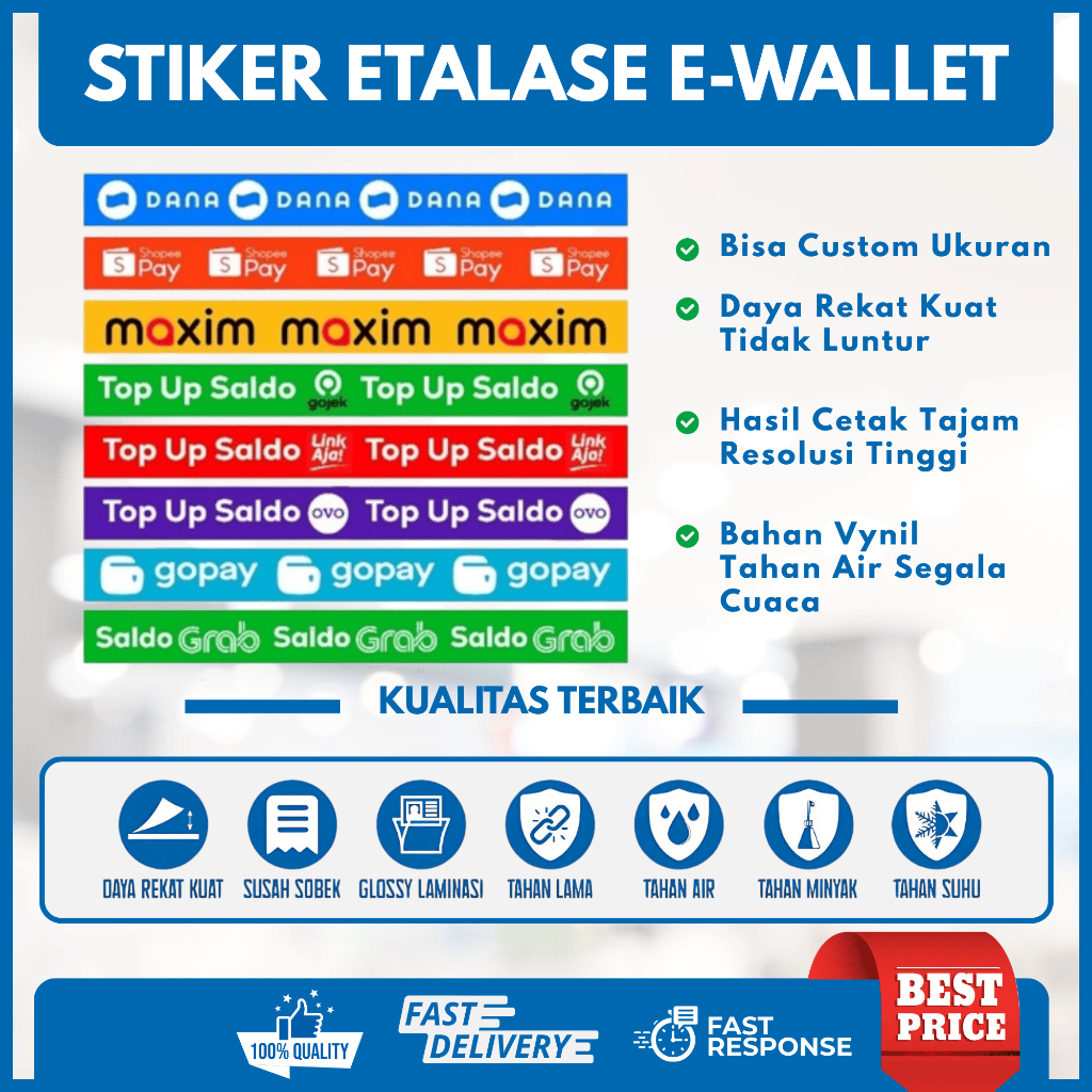 

Stiker Etalase Konter E-Wallet / Pinggir Etalase Konter 30x3 cm