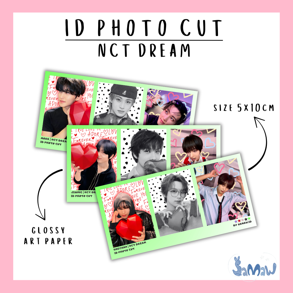 ID Photo NCT Dream | Deco Photo NCT Dream | ID Photo Haechan Jeno Renjun Jaemin Mark Chenle Jisung |