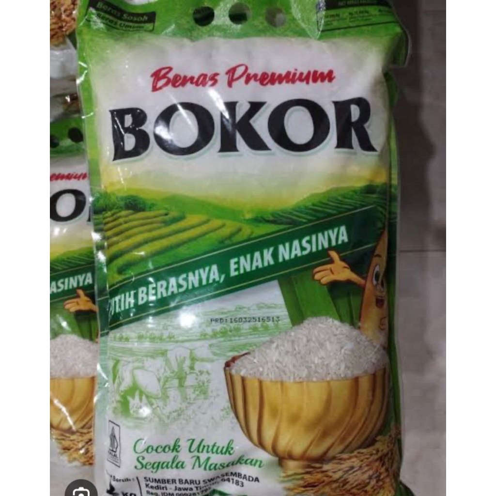

BERAS BOKOR KEMASAN 5KG
