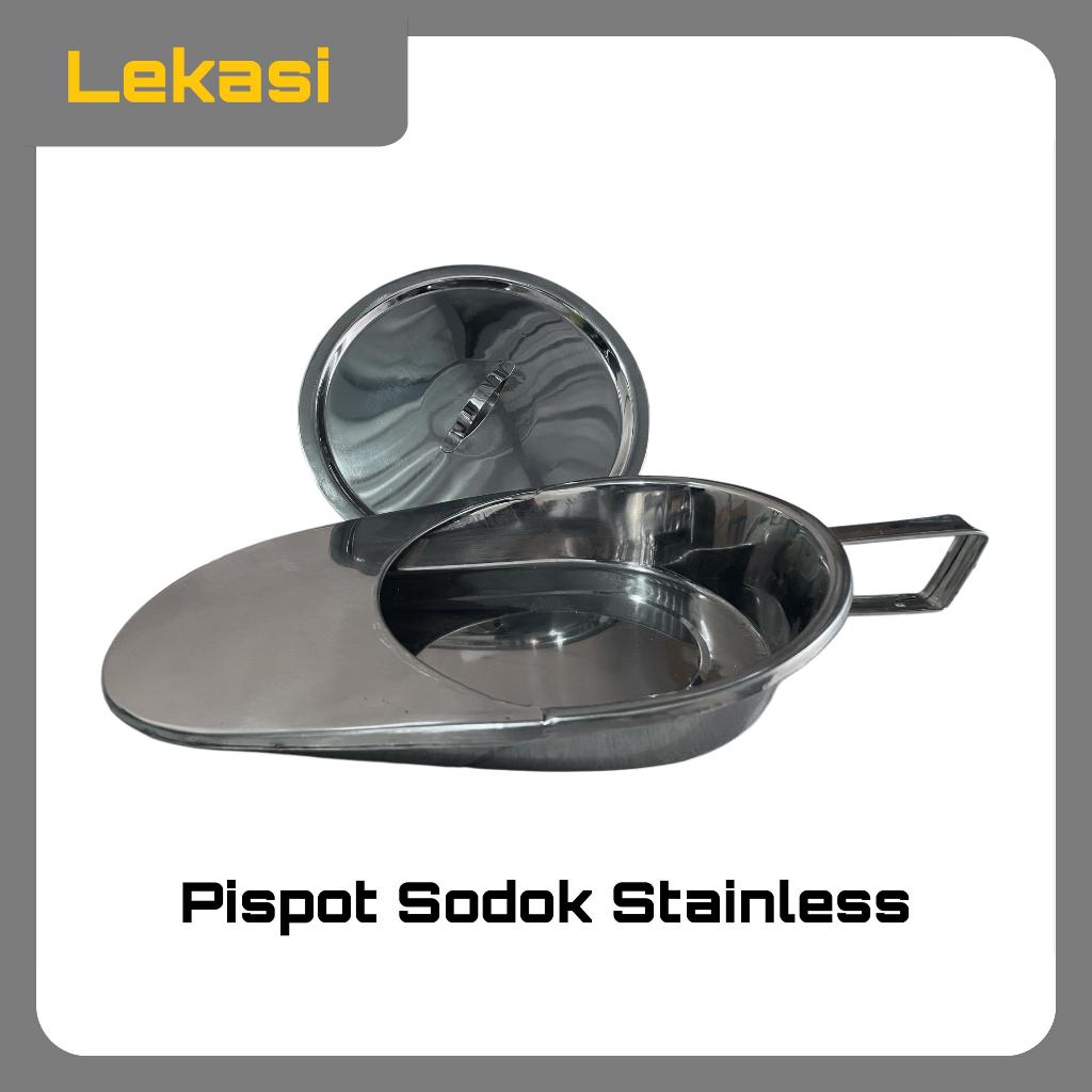 Pispot Sodok Stainless BAB / Pispot Stainless Medis (Stick Pan)