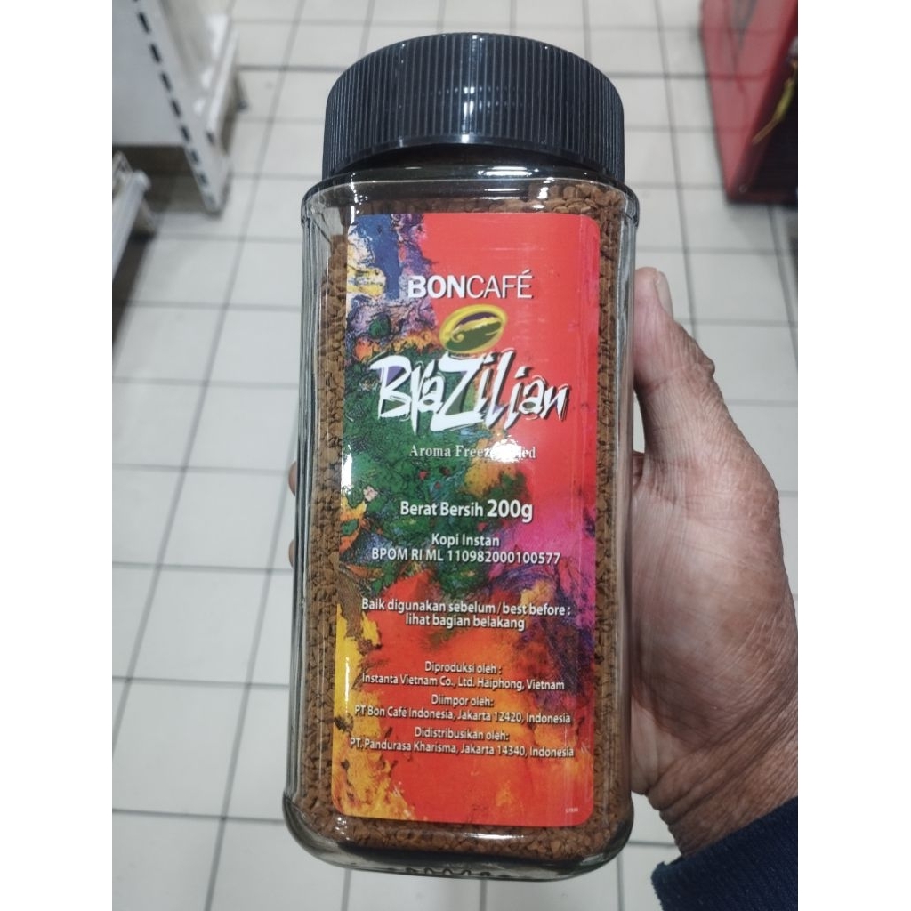 

Boncafe Brazilian Coffee Bubuk 200gr – Aroma Premium, Rasa Mendunia
