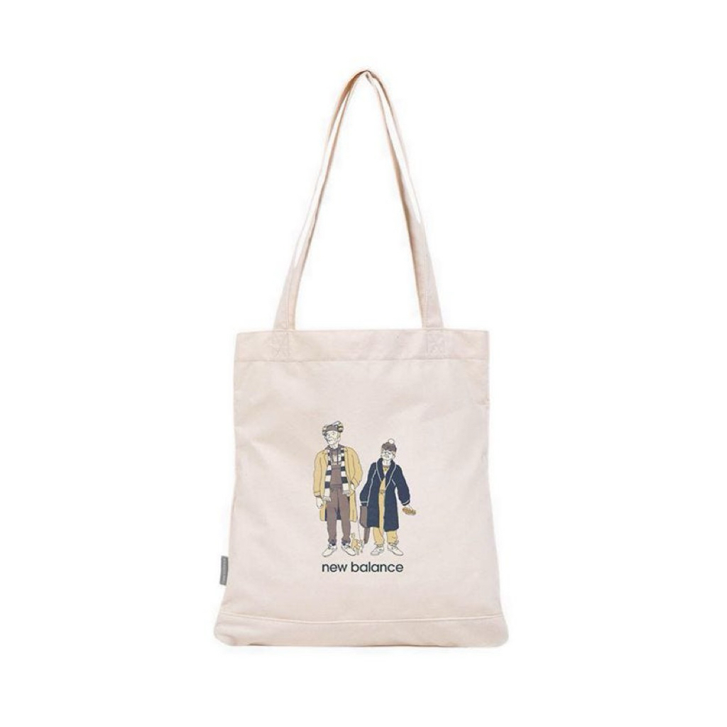 New balance Graphic Unisex Tote Bag - Beige SKU 0888-NEWLAB51503400WOSZ