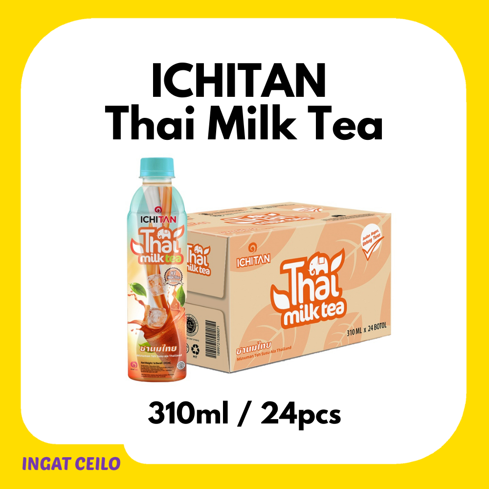 

Ichitan Thai Milk Tea 310ml 1 Dus isi 24pcs Bisa Instan