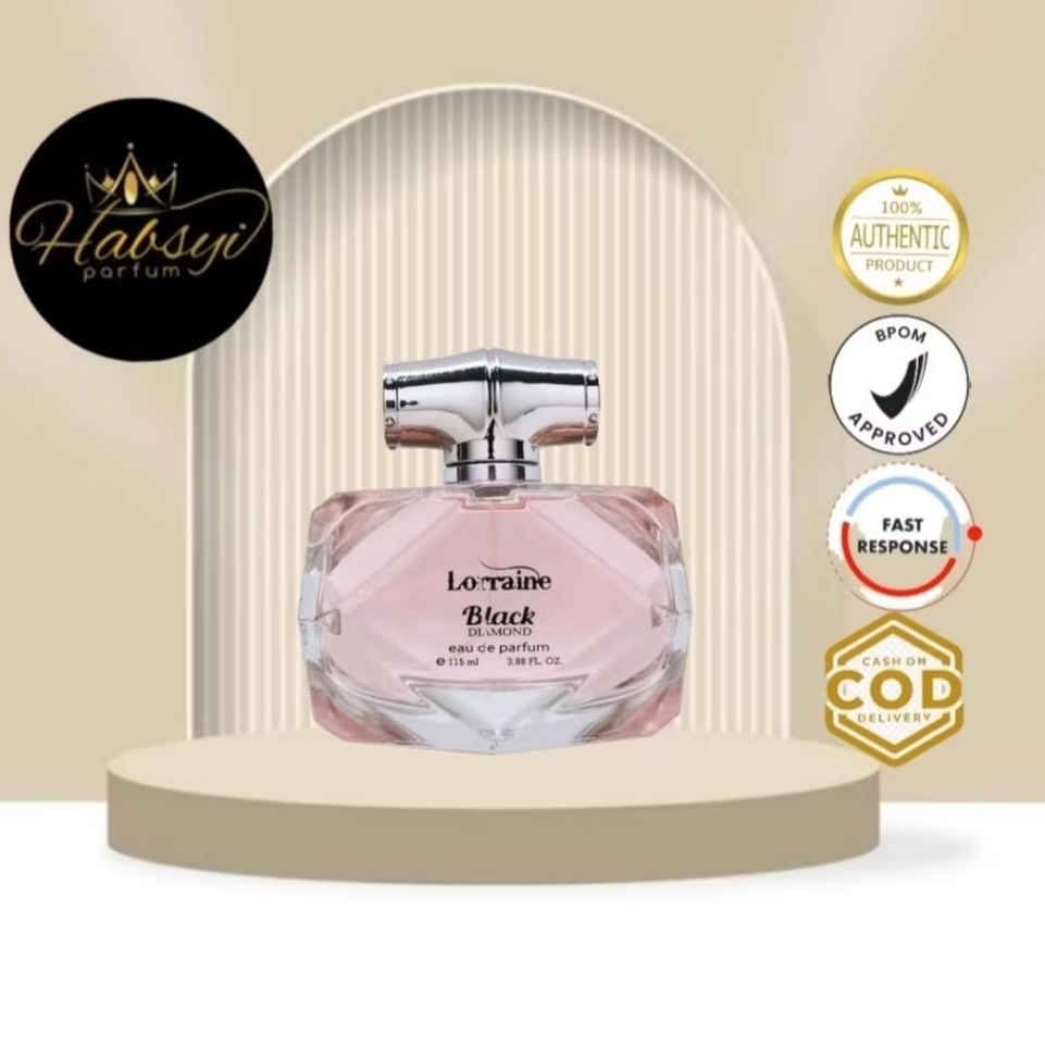 LORRAINE BLACK DIAMOND EAU DE PARFUM 115ML