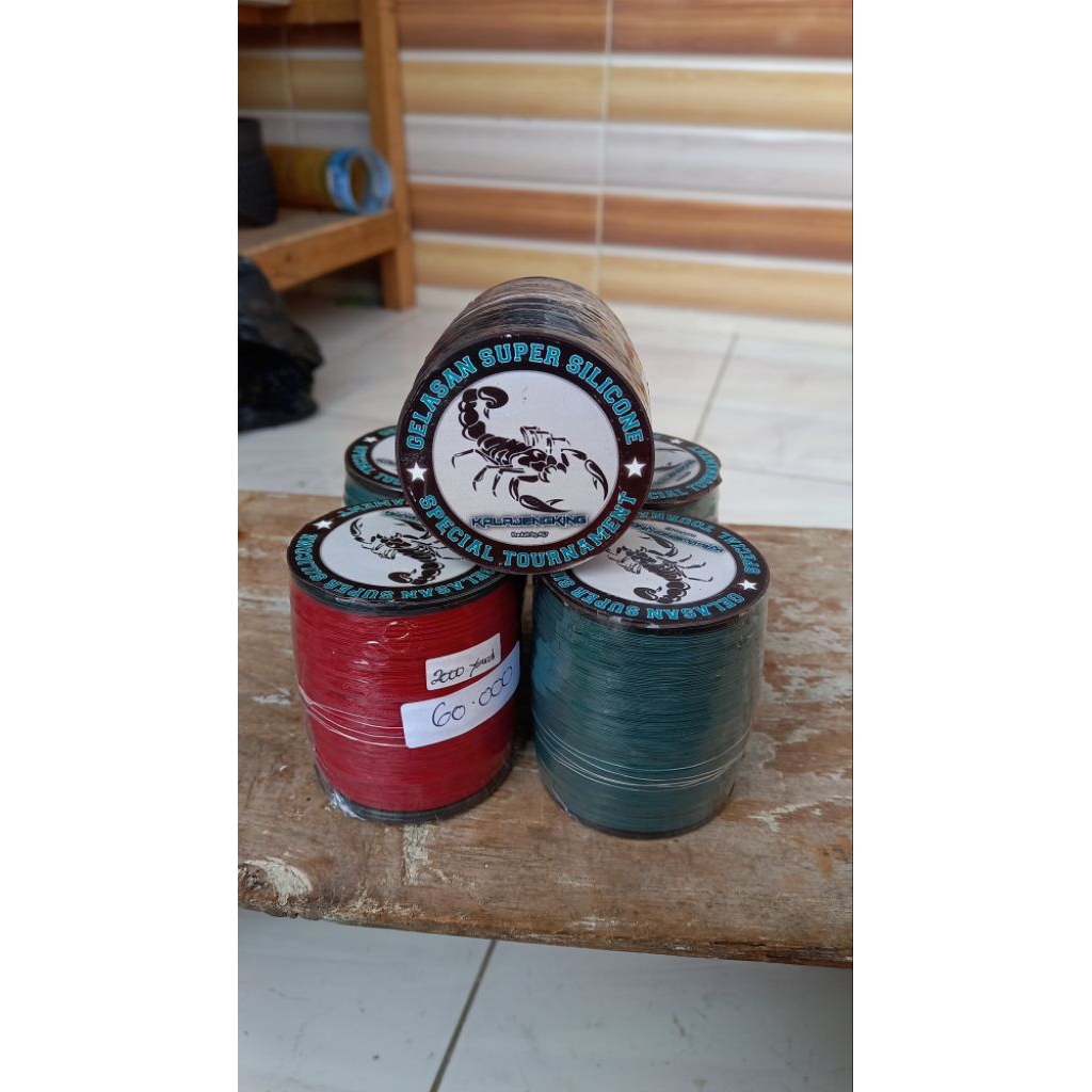 Gelasan 2000yard bahan indachi merk KALAJENGKING