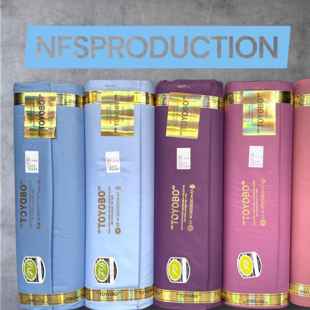 Variasi 2 Kain Katun Toyobo(50cm)Fodu ROYAL MIX Deluxe Original 100% Grade A Premium Import JEPANG T