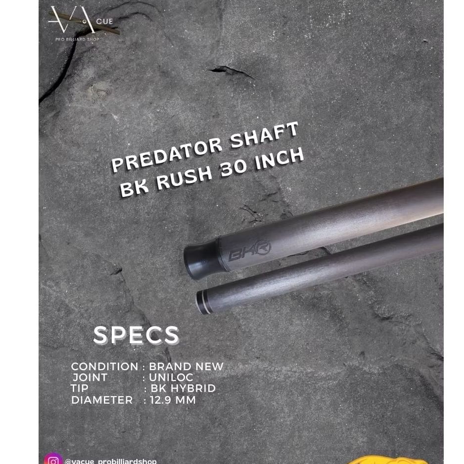 SHAFT PREDATOR BK RUSH 30 inch
