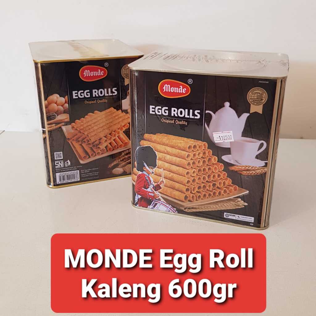 MONDE SERENA EGG ROLLS Kaleng 600 gr / MONDE Egg Roll Kaleng 600 gr / SERENA Monde Kaleng 600 gr