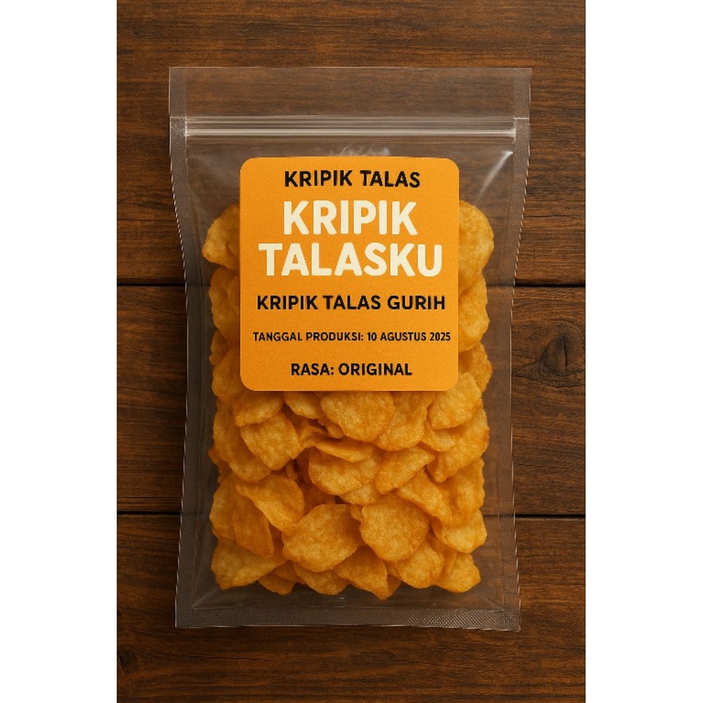 

Kripik Talasku – Gurih Renyah Bikin Nagih!